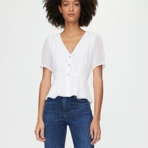 Artizia shirt | Wilfred button front blouse